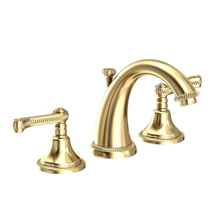 Newport Brass Widespread Lavatory Faucet in Forever Brass (Pvd) 1020-01